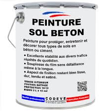 peinture pour ciment intérieur