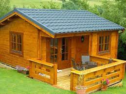 maison en bois en kit habitable pas cher