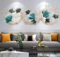 decoration mural metal
