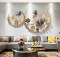 decoration mural salon
