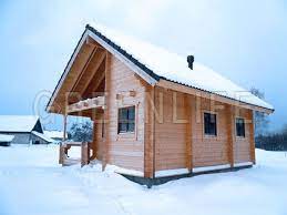 chalet en bois habitable livré monté 80m2