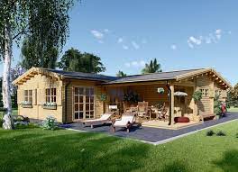 chalet en bois habitable tout équipé clé en main