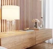 decoration mur en bois