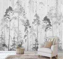 papier peint arbre