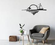 deco mural en metal