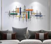 decoration murale en metal