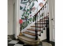 papier peint escalier
