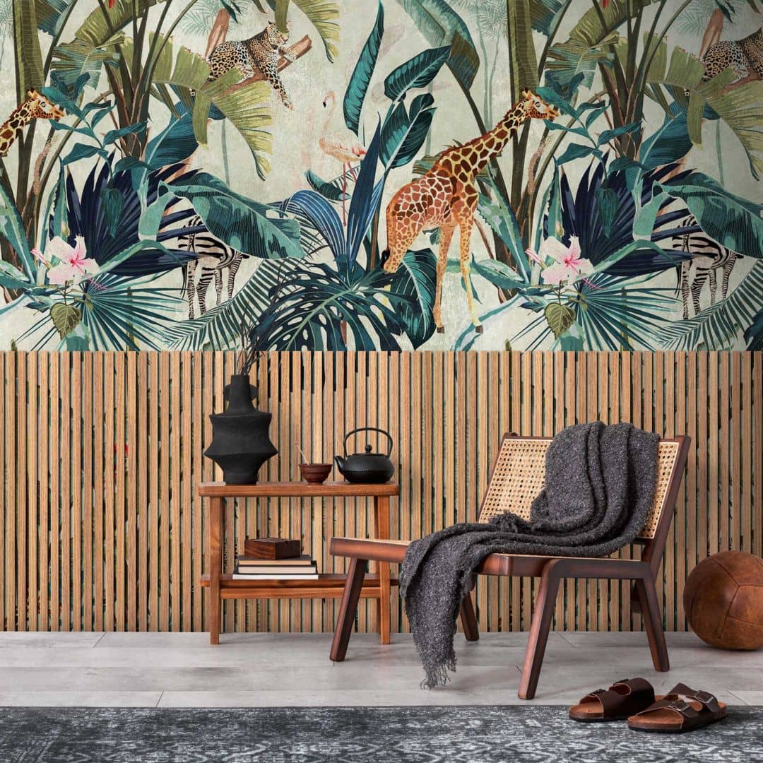 décoration murale bois amazon