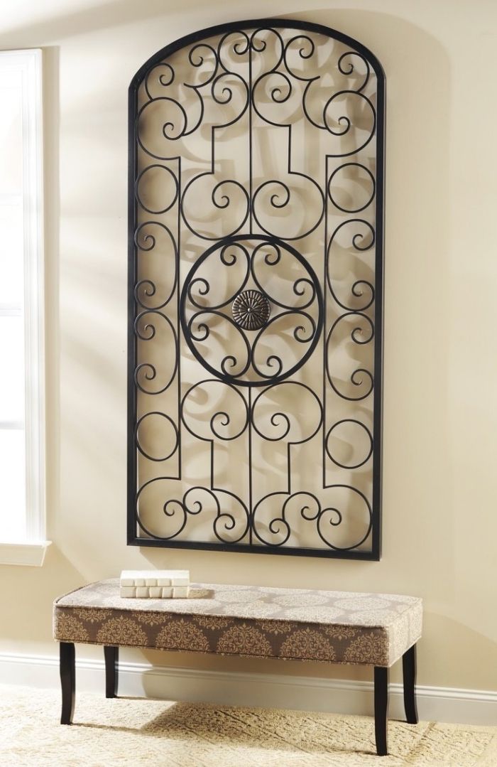 décoration murale fer forgé