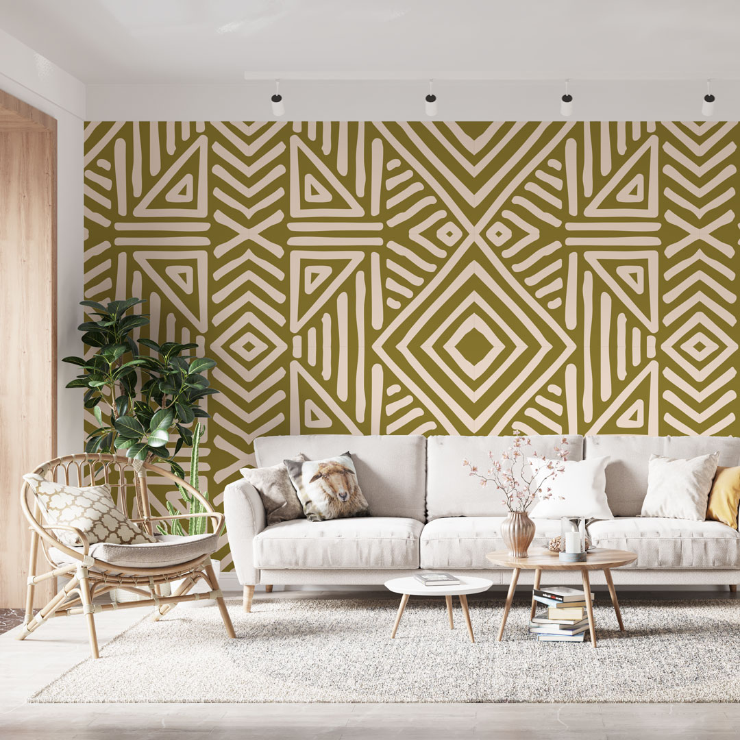 papier peint ethnique