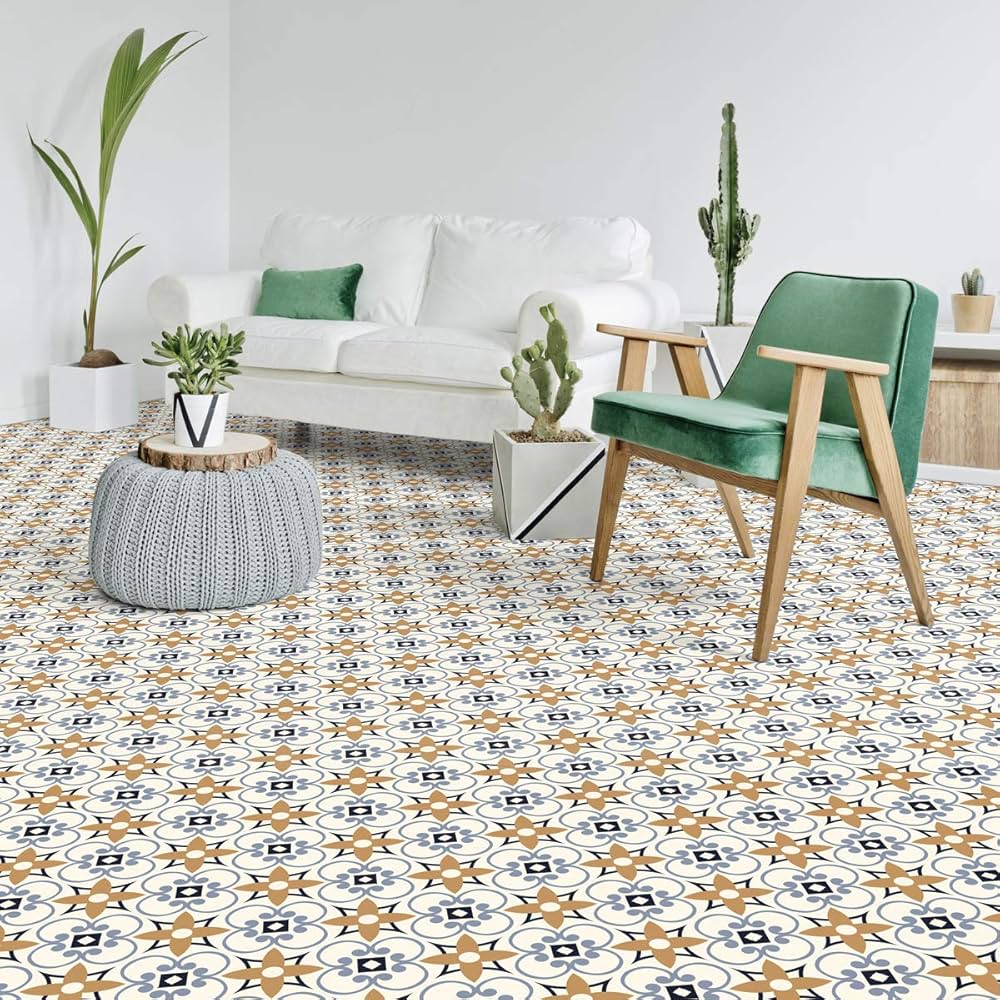 revêtement de sol adhésif