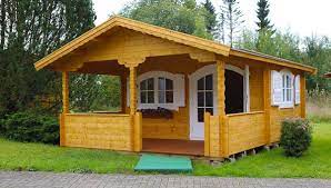 chalet en bois habitable 20m2