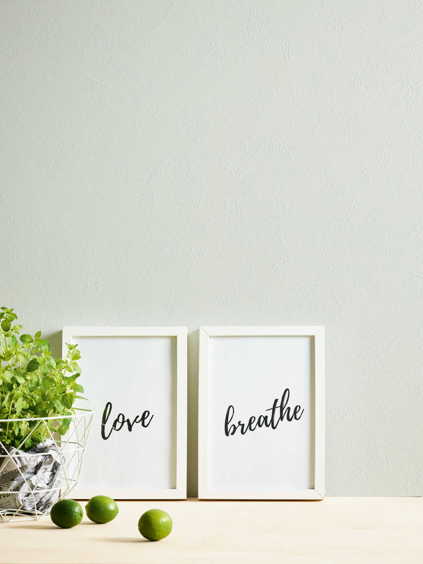 enduit sur papier peint