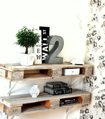 décoration palette murale