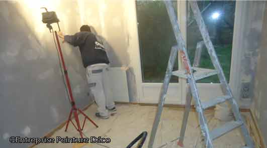 entreprise de peinture intérieur
