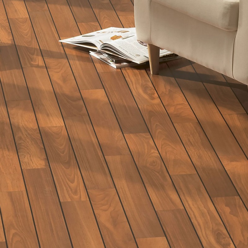 parquet flottant en bois massif