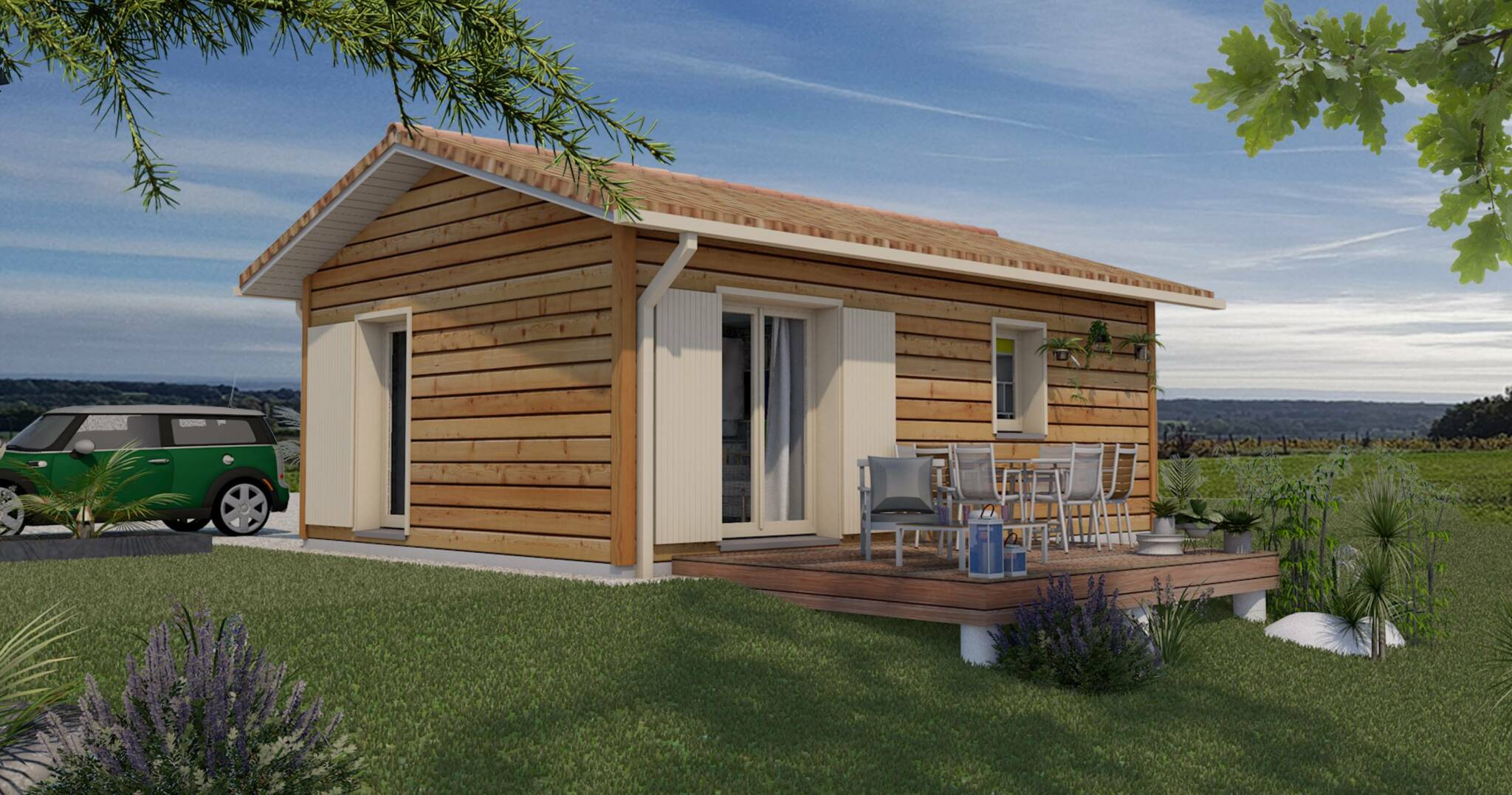 petite maison en bois habitable