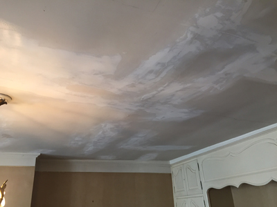 peinture blanc mat plafond