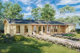 chalet en bois kit habitable