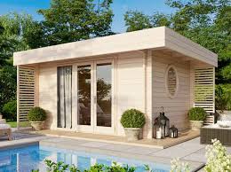 chalet bois isolé 20m2