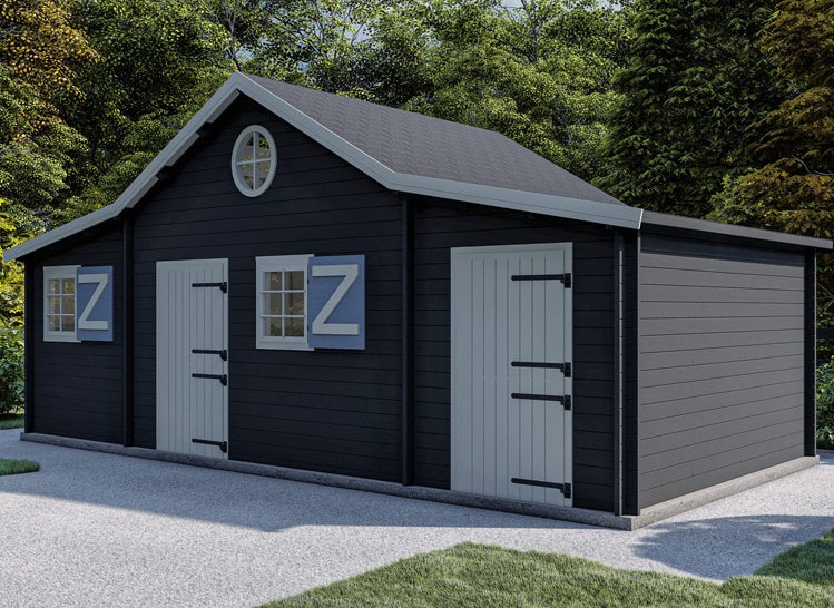 chalet en bois habitable pas cher