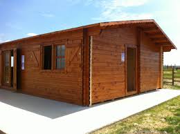 chalet en bois habitable occasion