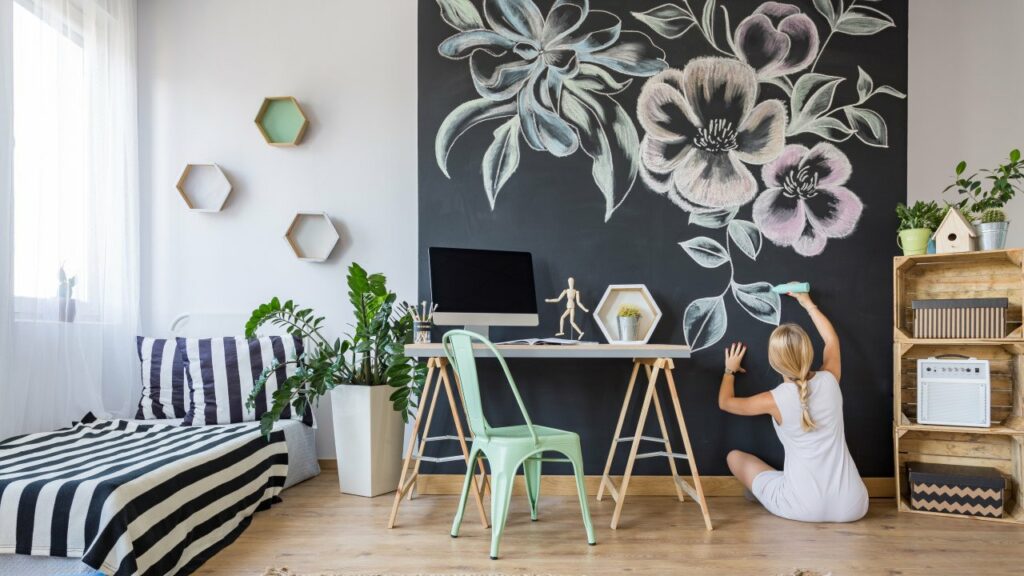 decoration peinture mur