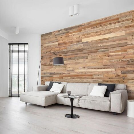 mur décoratif en bois